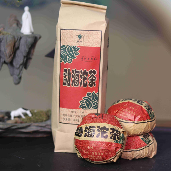 Menghai TuoCha YU BANG Shu Pu Er Yunnan Pu Erh Tuo Cha Ripe Puer 500g