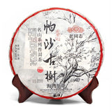 2021 Haiwan Famous Mountain Aged Tree Raw Puer PaSha Gu Shu Old Pu'er Tea 500g