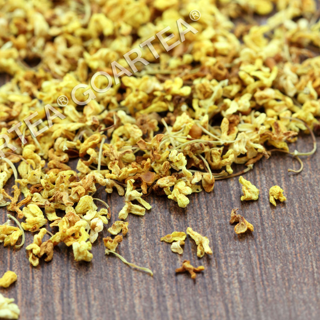 HELLOYOUNG Natural Osmanthus Flower Tea Golden Fragrant Dried Chinese Herbal