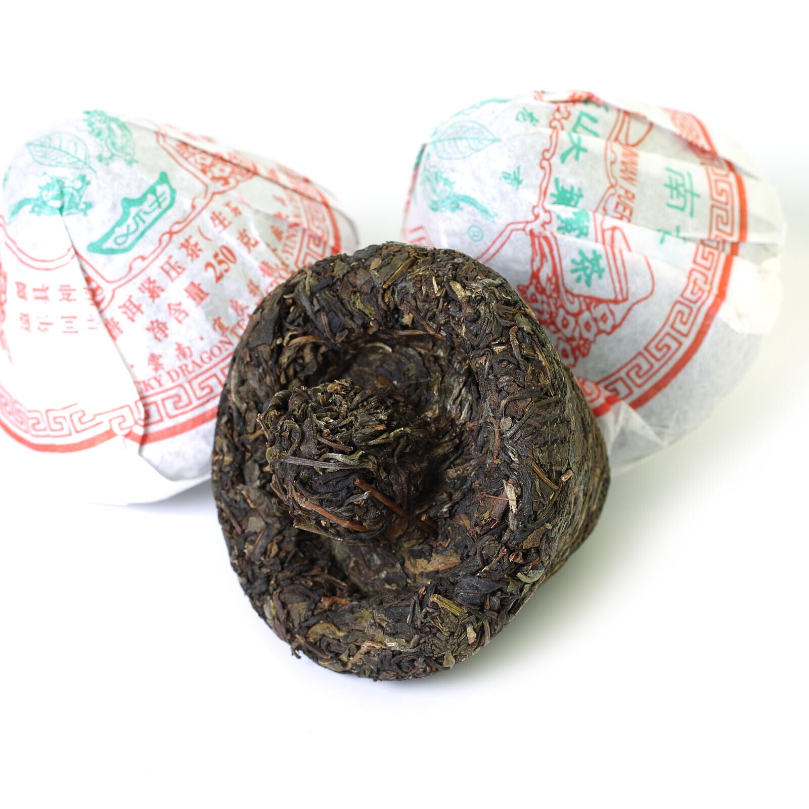 Year 250g Puerh Puer Pu'er Tea Lucky Dragon Mushroom Shape Tuo Cha Raw Cake Secondary image