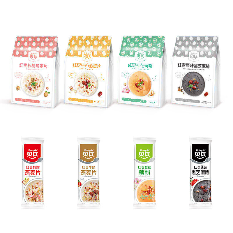 350g 贝氏燕麦片 Bayes Oatmeal Multi-Flavor Breakfast Meal Replacement Food Main image