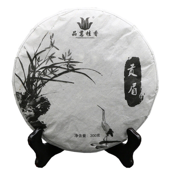 300g Organic Fuding Gong Mei Tribute Eyebrow High Mountain White Tea Shou Mei