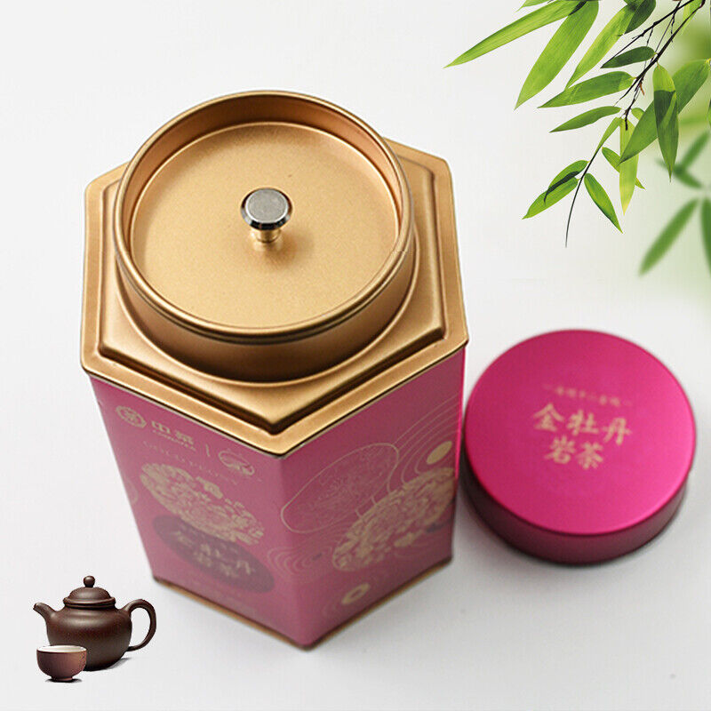 100g Tin Top Gold Peony Jin Mu Dan Fujian Wuyi Rock Tea High Quality Oolong Tea Secondary image