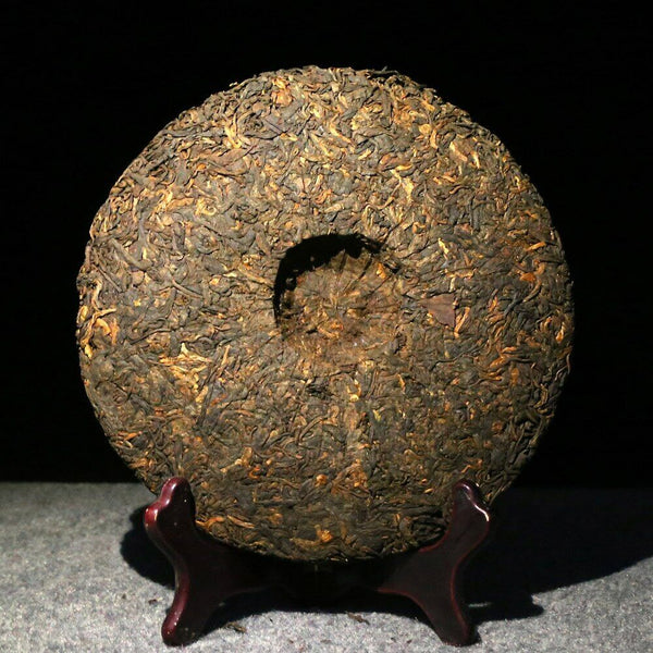 Yunnan Ripe Puerh Chen Xiang Hong Yin Shu Puer Cake Tea 357g