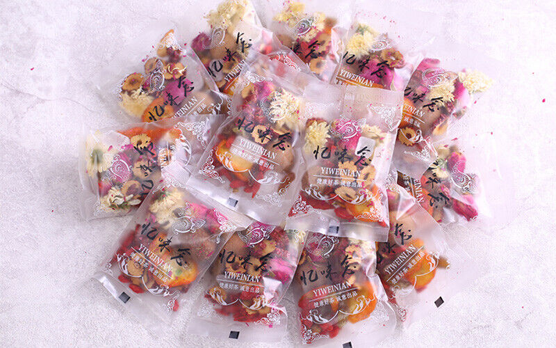 Natural Babao Tea Includes Longan Goji Rose Jujube Herbal Beauty Tea Skin 180g