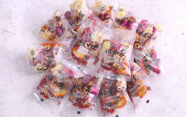 Natural Babao Tea Includes Longan Goji Rose Jujube Herbal Beauty Tea Skin 180g