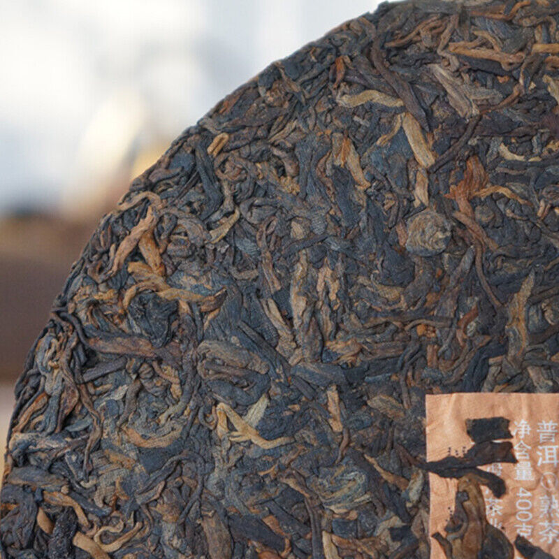 Haiwan Old Comrade Liang Zai Pin Ancient Tree Pu-erh Pu'er Tea Ripe 400g