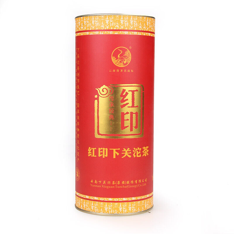Classic Red Seal * Yunnan XiaGuan TuoCha Pu Erh Tea Raw Tuo Cha 500g Tin Secondary image