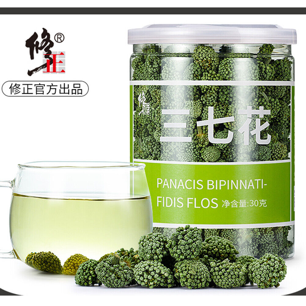 sanqi HuaPanax Notoginseng Flower 100% Natural Healthy Herbal Tea 修正 三七花田七花茶煲汤泡茶