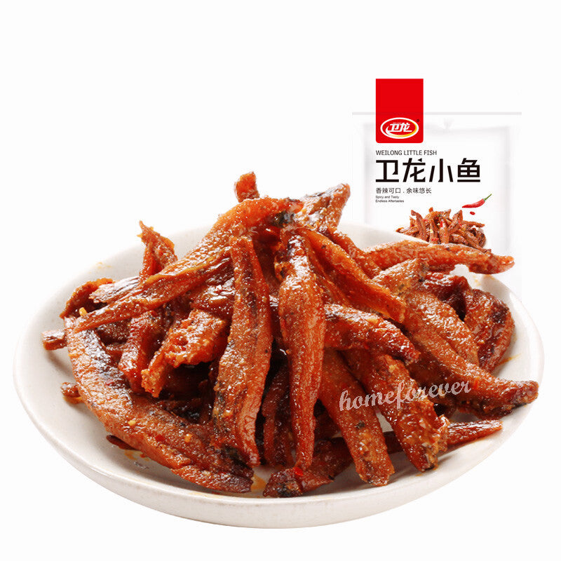 150g Weilong Little Fish Spicy Snacks 卫龙小鱼 Main image