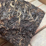 500g Yunnan Puerh Brick Tea Banzhang Tea King Raw Pu-erh Tea Brick Pu'er