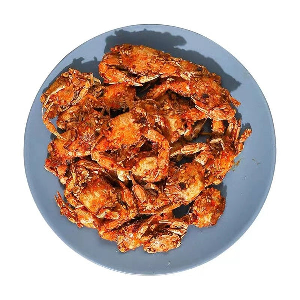 Small Crab Snacks Ready-to-eat Crispy Sweet and Spicy Sea Crabs 55g*2PCS