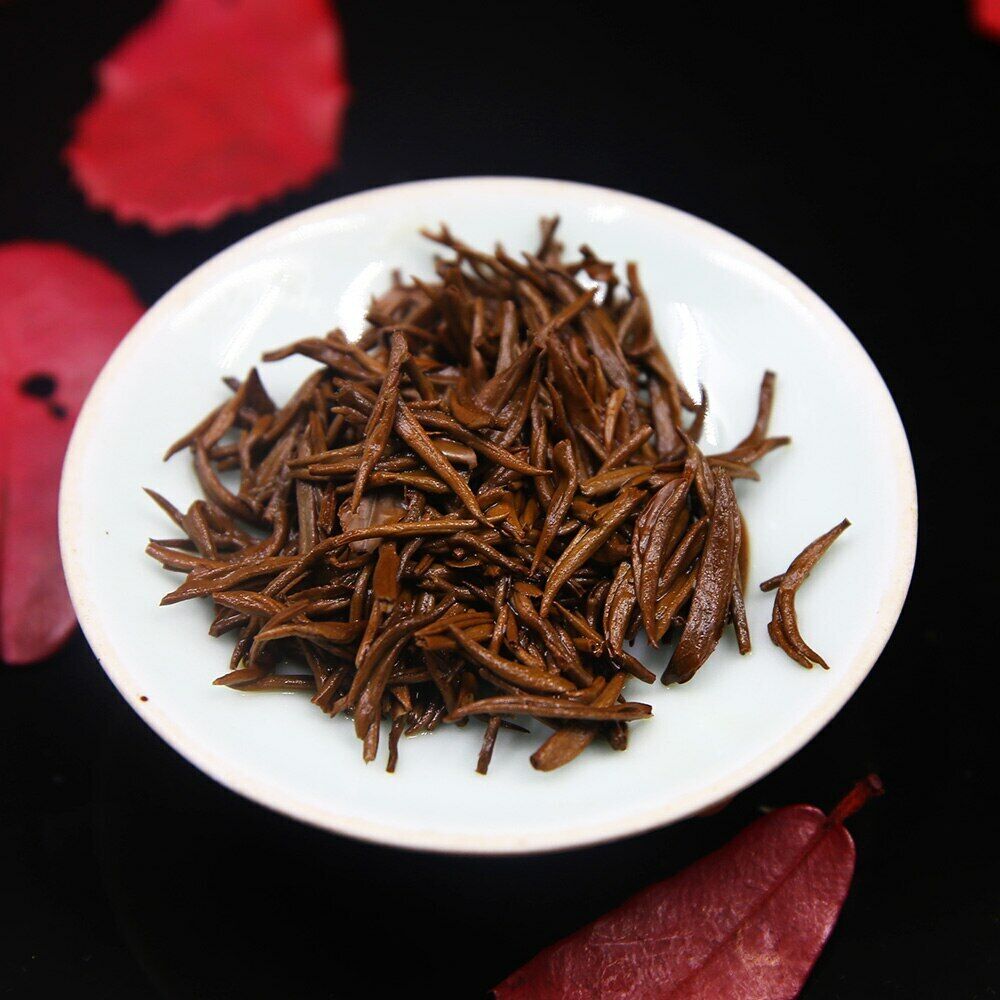 TeaChinese Tea Hand-picked Jin Jun Mei Black Tea Golden Eyebrow Wuyi Teas 250g