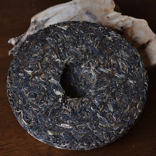 Mengku Rongshi Puerh Tea"Qiao Mu Wang" (King Arbor) Aged Shen Puer Tea 500g