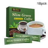 Weight Loss Detox Tea 18pcs Box Slim Green Coffee with Ganoderma