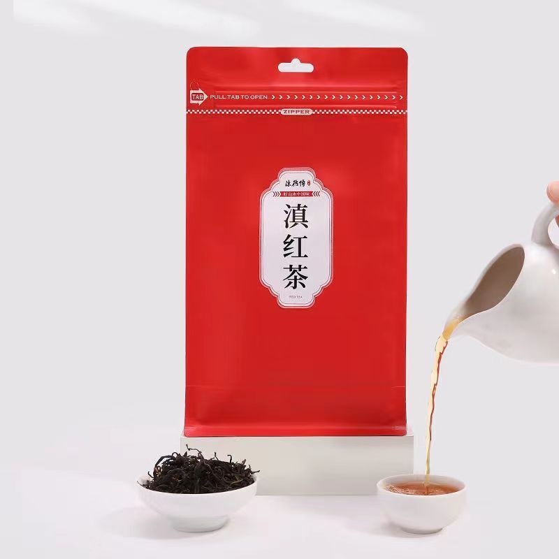 250g Yunnan Dian Hong Black Tea Big Leaf Kungfu Black Tea Bagged Chinese Red Tea Main image