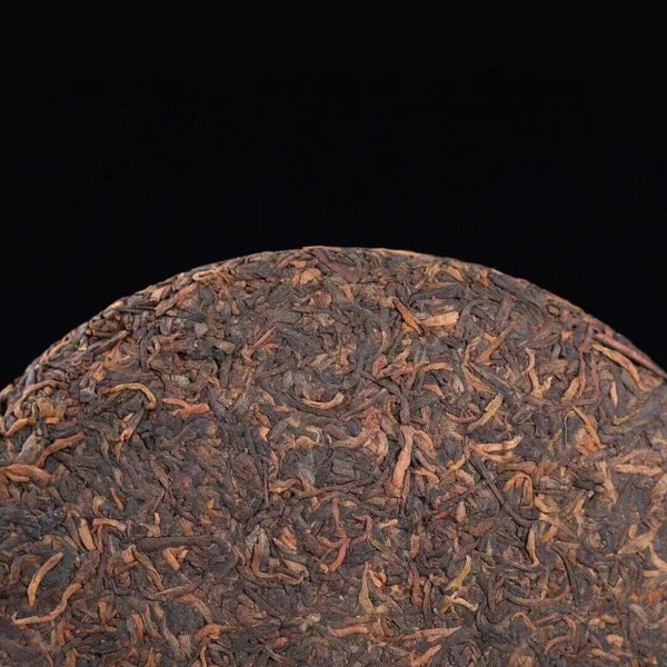 357g Yunnan Palace Ripe Pu-erh Tea Cake Aged Puerh Cooked Tea Old Pu'er Tea