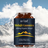 Reines Himalaya-Shilajit, 60 Gummibärchen, natürliche Fulvosäure