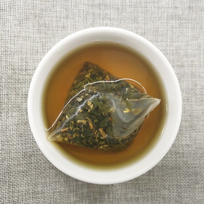 50 Pcs Taiwan Oolong Tea Bags with Dried Sweet-scented Osmanthus Flower Teabags