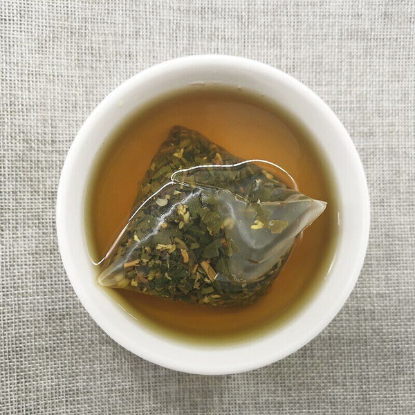 50 Pcs Taiwan Oolong Tea Bags with Dried Sweet-scented Osmanthus Flower Teabags