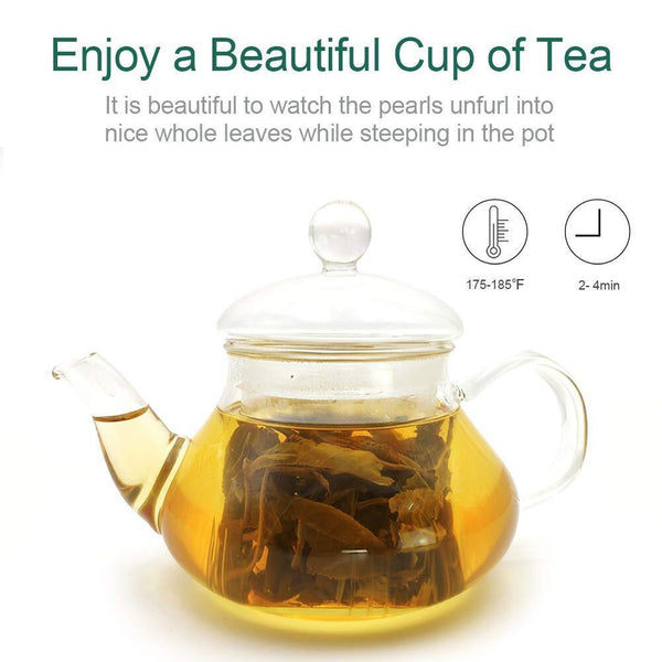 Jasmine Dragon Pearl Tea Jasmine Green Tea - Delightful Aroma 113g