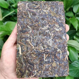 250g Yunnan Raw Pu'er Tea Brick Lincang Golden Leaf Puerh Tea Big Leaves Pu-erh