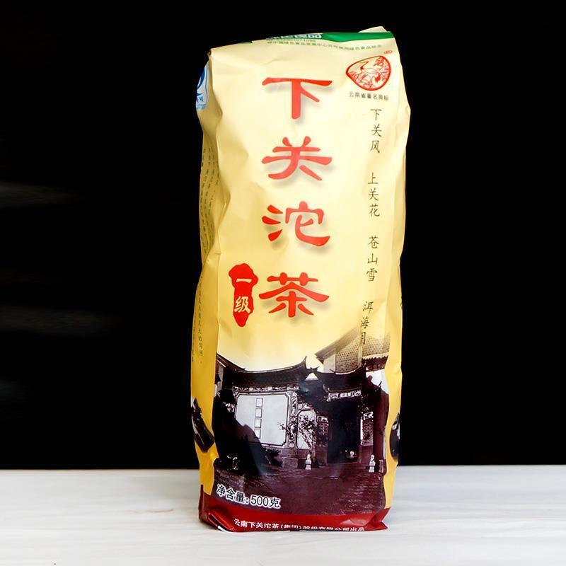2011 Yunnan Xiaguan Tuocha 1st Grade Raw Pu'er Tuo Cha Shen Puerh Tea 500g Bag Secondary image