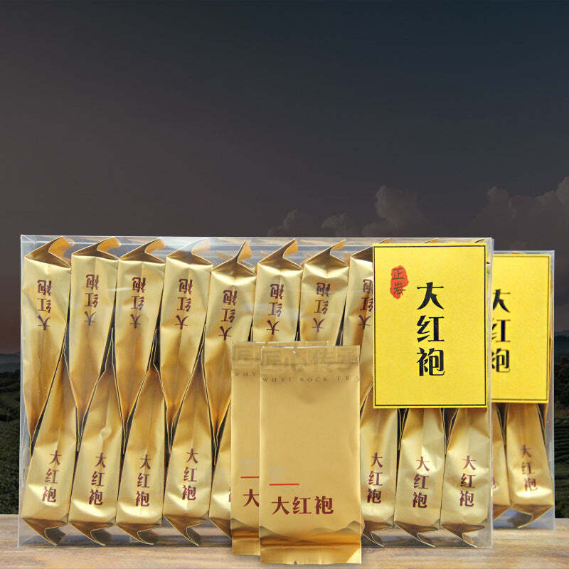 500g Wuyi Rock Tea Full Medium Fire Da Hong Pao Black Tea Chinese Loose Leaf Tea Main image