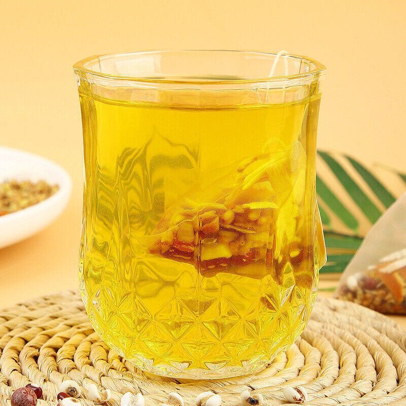 Five Fingers Poria Tea Triangle Tea Bag Tu Fu Ling Tea Wet Square Tea 10bags Secondary image