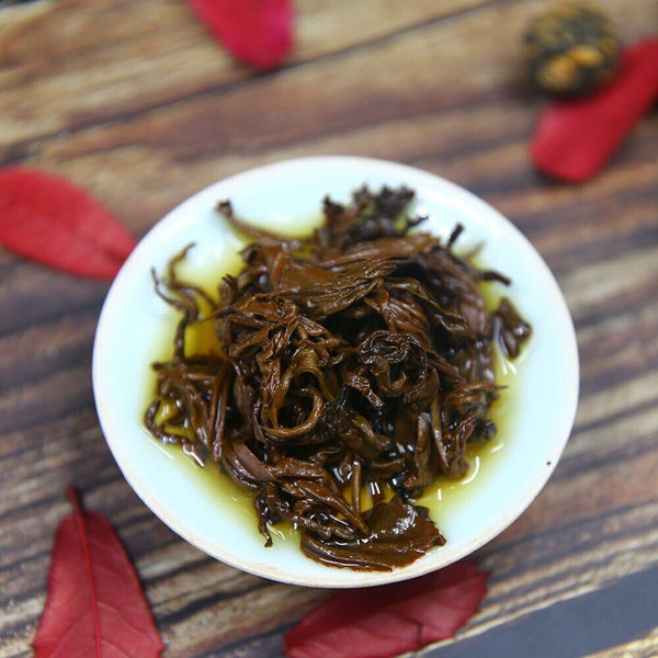 TeaYunnan Ancient Trees Golden Pearl Dian Hong Chinese Black Tea 100g