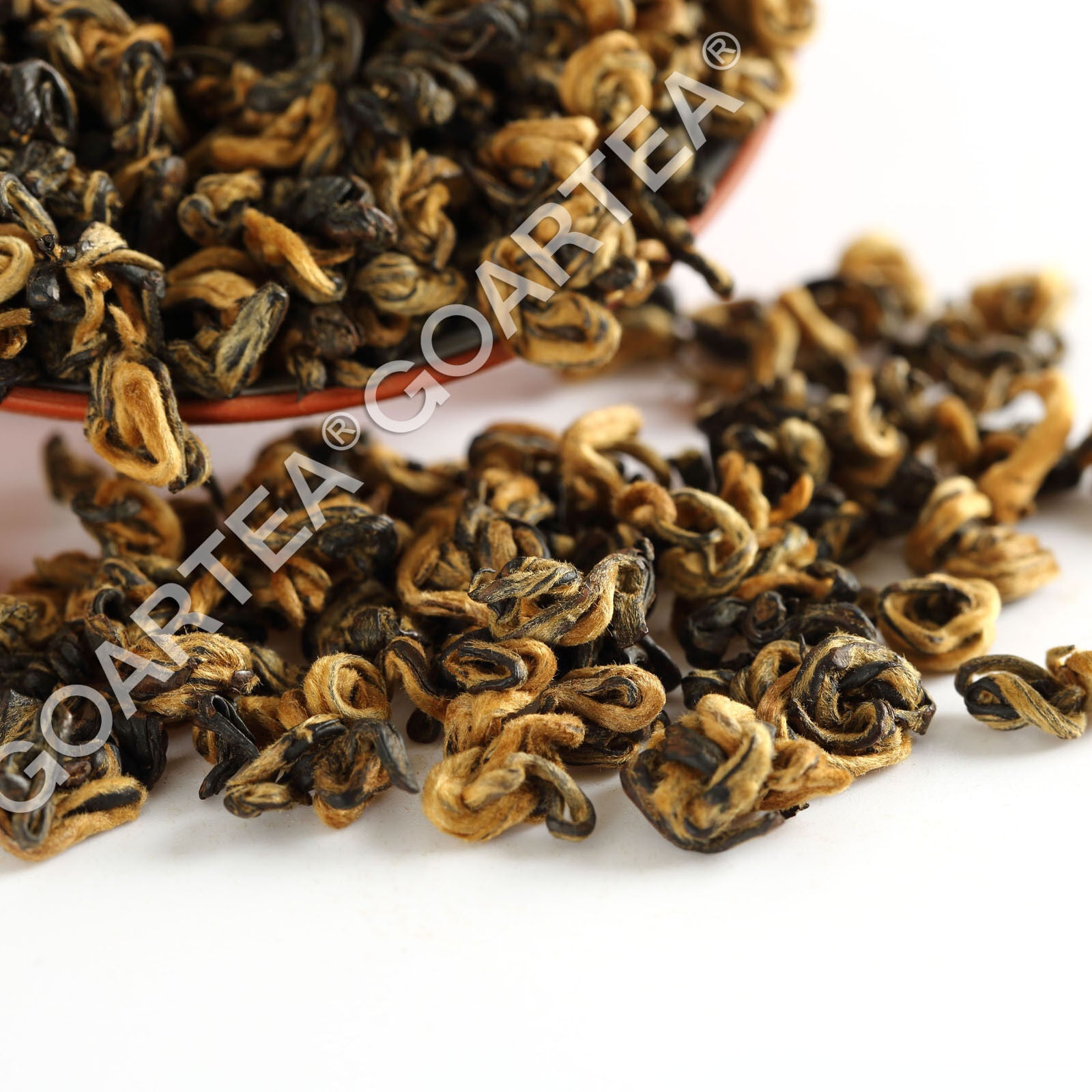 TeaHELLOYOUNG Supreme Yunnan Black Tea Fengqing Dian Hong Dianhong Snail Golden Bud Secondary image