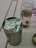 100g Chinese Green Tea Ming Qian Silver Jar Que She Queshe Sparrow's Tongue