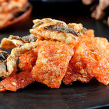 32g*10 bags spicy fish skin instant spicy seafood specialty snacks 醉相思麻辣鱼皮海味特产