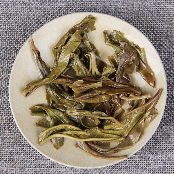 Menghai Yi Wu Aged Tree Raw Puer Tea Old Tree Shen Puer Tea 357g Collection