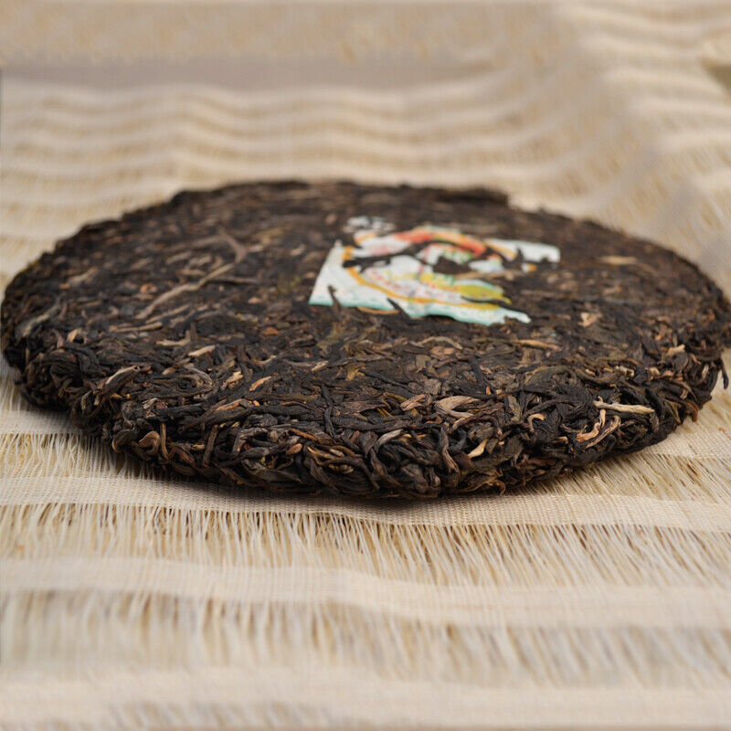 Ba Jiao Ting Liming Tea Peacock Township Pu'er Tea Raw Tea Green Cake 357g