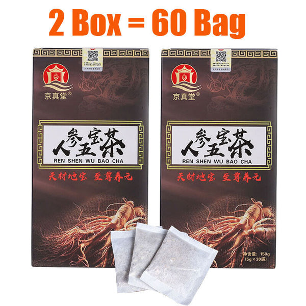 Energy Supplement Men’s Essentials Ginseng Five Treasures Tea Wu Bao Energy tea