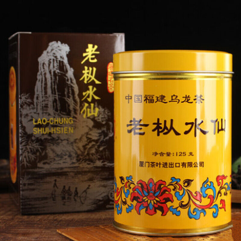 125g Lao Cong Shui Xian Oolong Tea Fujian Wuyi High Quality Old Bush Rock Tea Secondary image