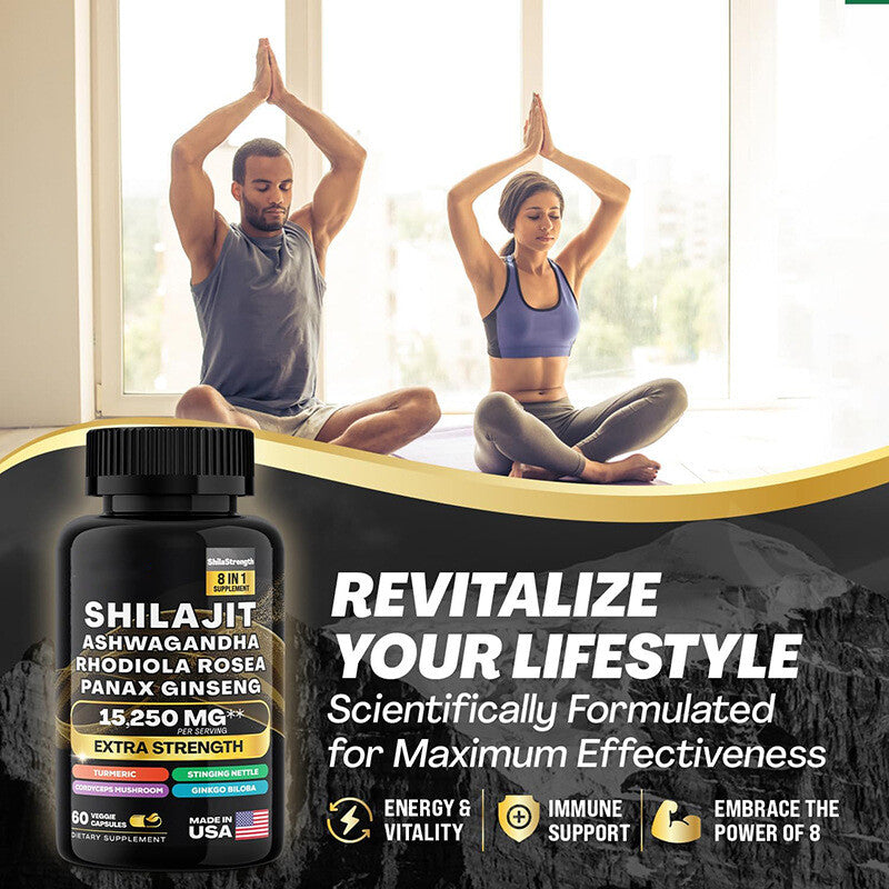 Shilajit Soft Resin Extremely Potent Fulvic Acid Himalayan Pure 100% Organic