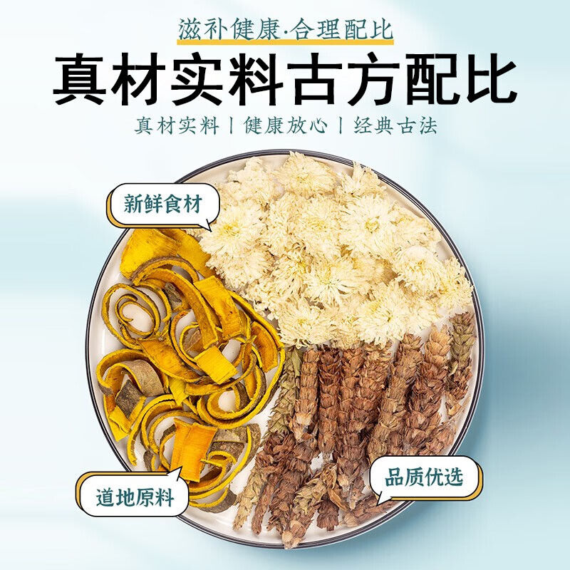 TongRenTang Xia Ku Cao Yellow Cypress & Chrysanthemum Flower Combo Pack NEW