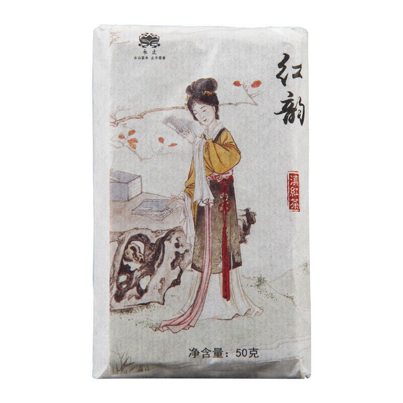 TeaChinese Tea Yunnan Black Tea "HongYun" Dian Hong Floral Flavor Tea 50g