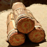 200g Yunnan Classical Puer Tea Mini Cake Ripe Pu Er Health Care for Weight Loss