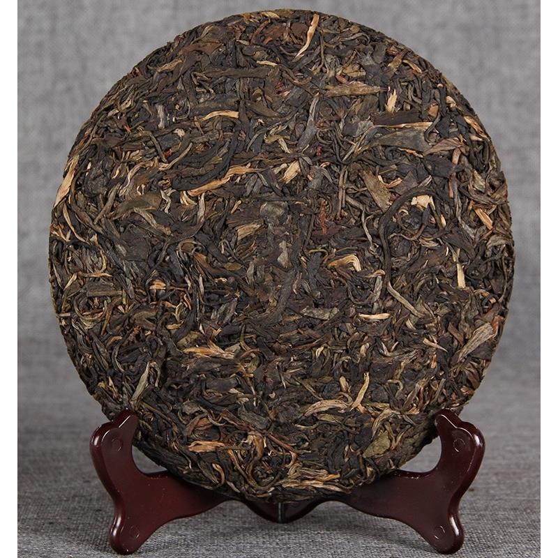 Yunnan Treasures Aged Pu'er Tea Nannuo Mountain Arbor Qi Zi Puer Tea 357g Secondary image