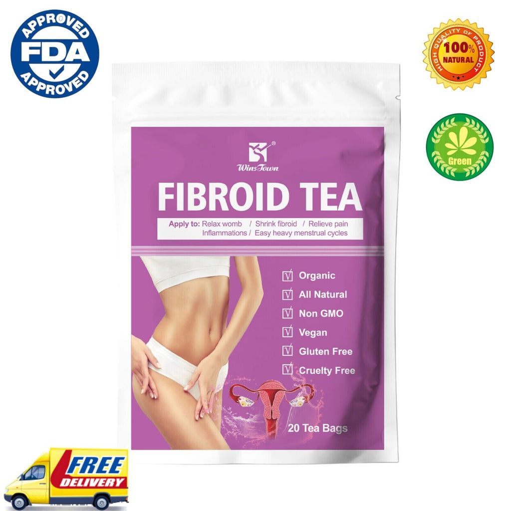 100% Natural Fibroid Tea Relaxes Uterus Shrinks Fibroids Eases Pain