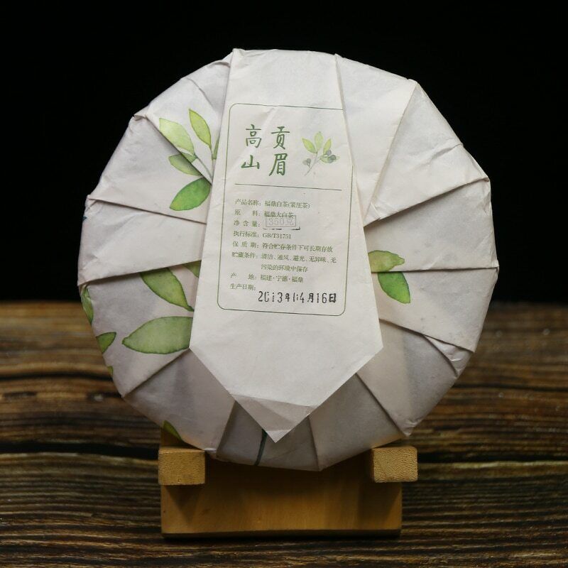 350g Chinese Old Tree Fuding ShouMei White Tea Cake High Mountain Gong Mei Tea