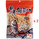 [North Sea] Fishnacks Snack x 2 packs (Original/Spicy Flavor Select) 北海鱈魚香絲
