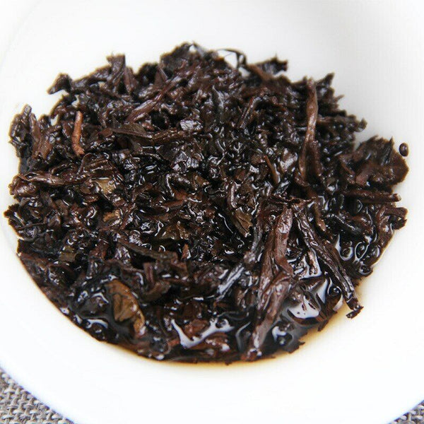 Chinese Yunnan Ripe Puerh Golden Bud Small Cake Shu Puer 100g/3.52oz