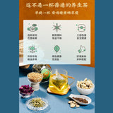 Natural Healthy Tea Fat FlowTea日式脂流茶 5g*30小袋荷叶茶排油枸杞菊花决明子大麦桑叶甘草茶包 清脂j减油茶解腻 喝出轻盈体态