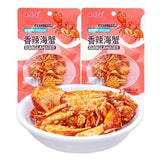 20 packs Spicy Baby Crab, Instant Seafood Snacks