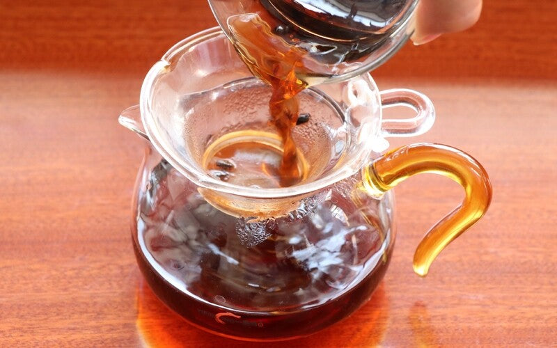 CIFbuy 2015 Ba Jiao Ting Golden Buds Bulang Mt. Ripe Puer Tea Cake Menghai Pu Er 200g