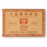 250g Pu-erh Brick Tea Ripe Ecology Puer Tea Yunnan Menghai 7562 TAETEA Dayi Tea